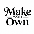 Black text 'Make Your Own' on a white background